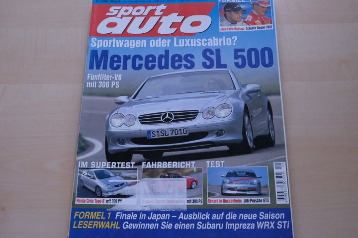 Sport Auto 11/2001